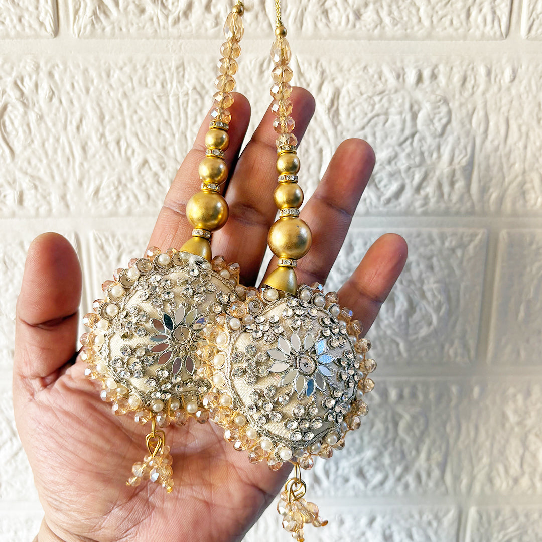 Ethnic Style Latkan pair for Blouse, Lehenga & Craft Décor | Adikala Design 2