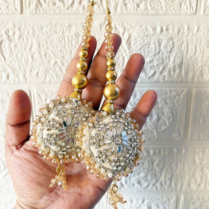 Ethnic Style Latkan pair for Blouse, Lehenga & Craft Décor | Adikala Design 2