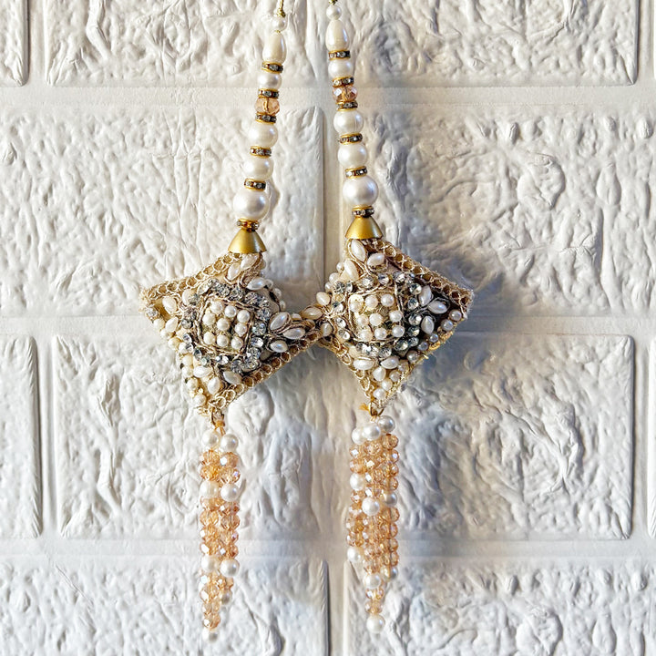 Ethnic Style Latkan pair for Blouse, Lehenga & Craft Décor | Adikala Design 4