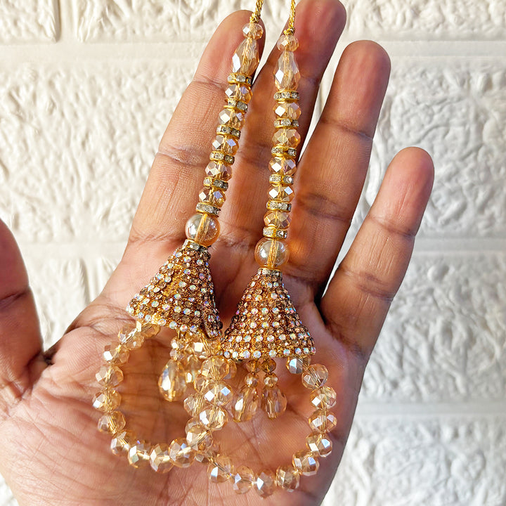 Ethnic Style Latkan pair for Blouse, Lehenga & Craft Décor | Adikala Design 5