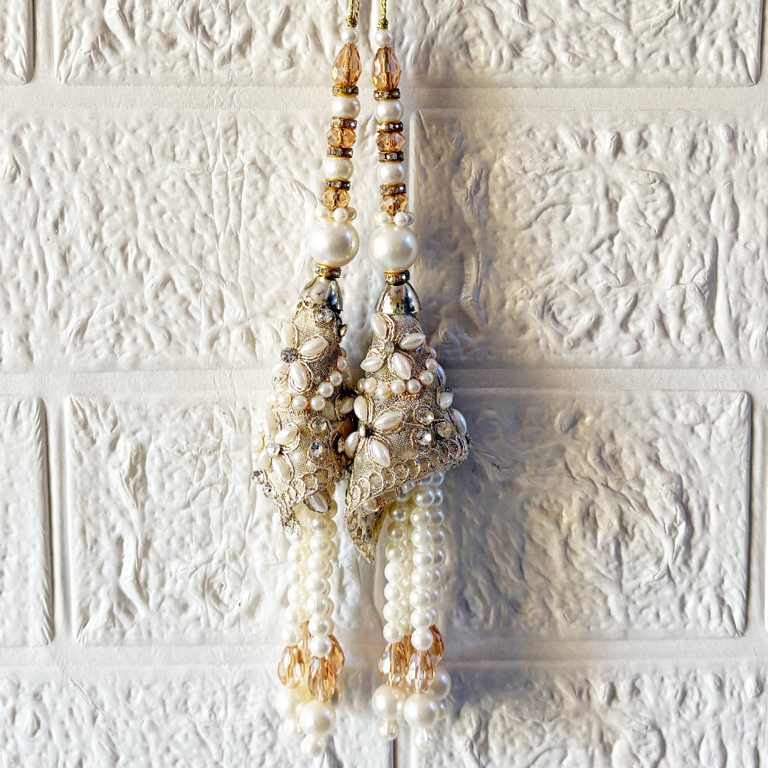 Ethnic Style Latkan pair for Blouse, Lehenga & Craft Décor | Adikala Design 6