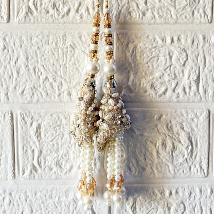 Ethnic Style Latkan pair for Blouse, Lehenga & Craft Décor | Adikala Design 6