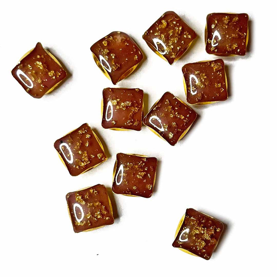 Maroon Color Button | Square Shape fancy Button | Fancy Button | Buttons | Buttons Set of 10 | Maroon Color Button | Craft | Art | Decoration | Dress Making | Dress | fancy | Style | Marron Color Square Fancy Button | Adikala Craft Store | Adikala