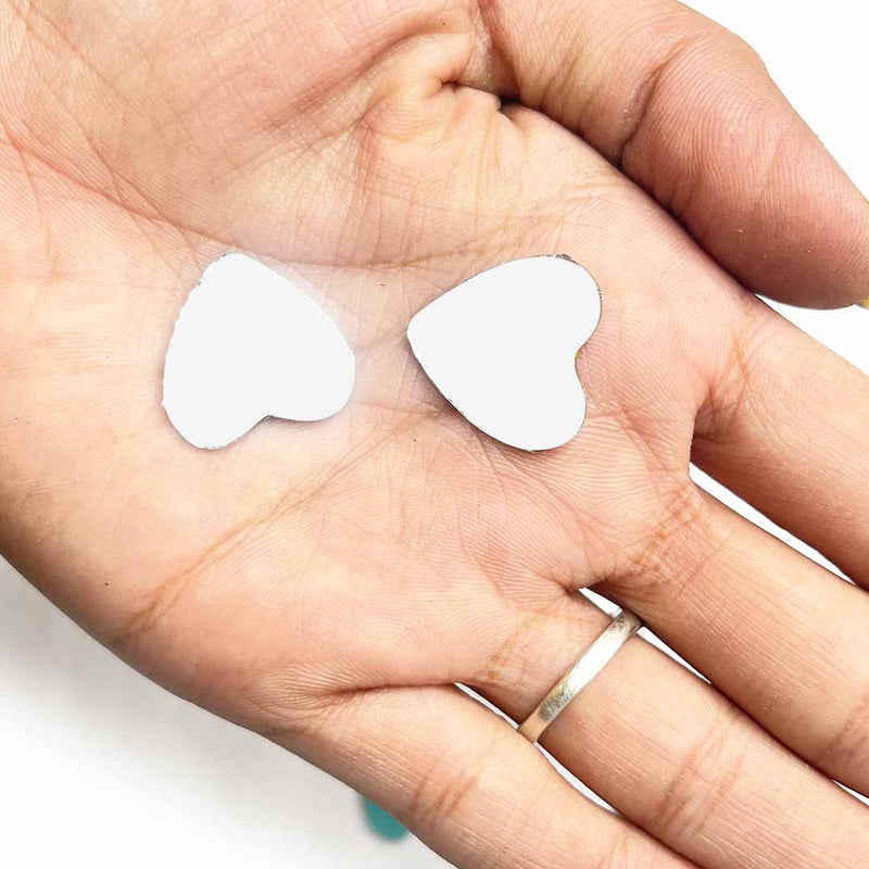 Heart Shape Mirror Pack Of 50 Gram -Design 3