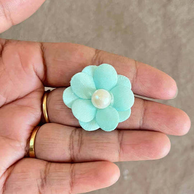 Light Sea Green Color Small Size Flower Set Of 20