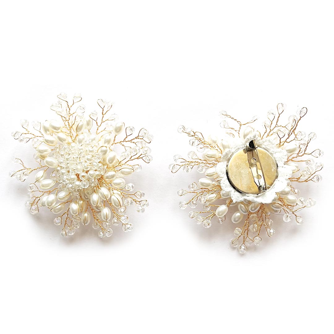 Men's Brooches For Kurta And Sherwani set of 2 Design 3