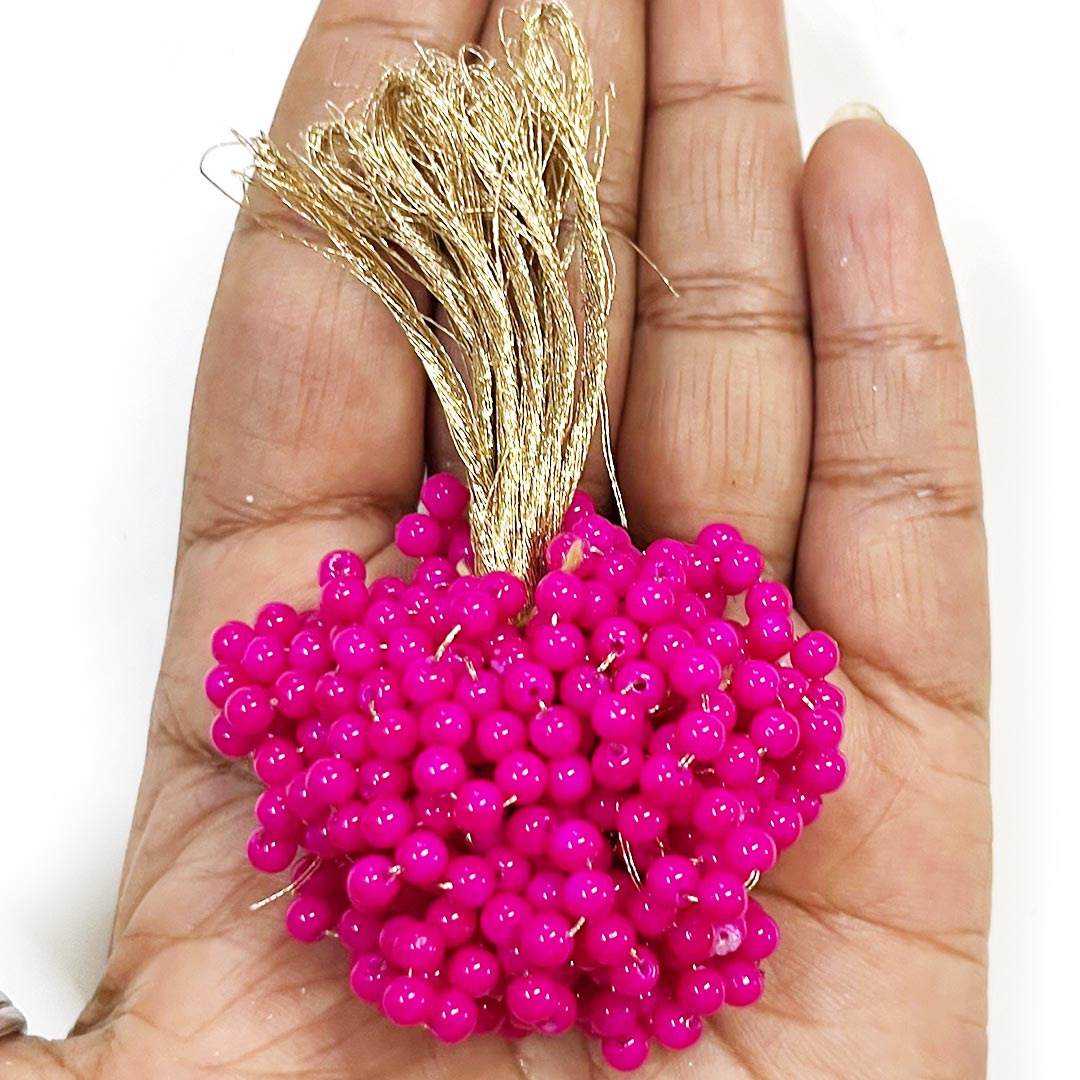 Small Beads Hanging/Tassels Pack Of 20 For Diy art & Craft Decorations
