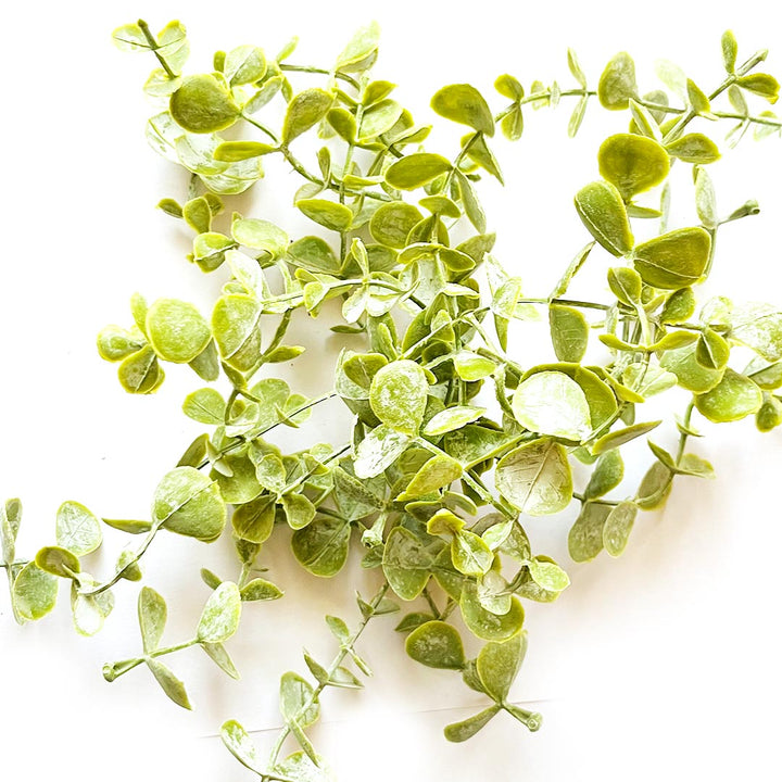 Artificial Eucalyptus Leaf For DIY Wreath Crown Garland Decor Accessory Pack of 12