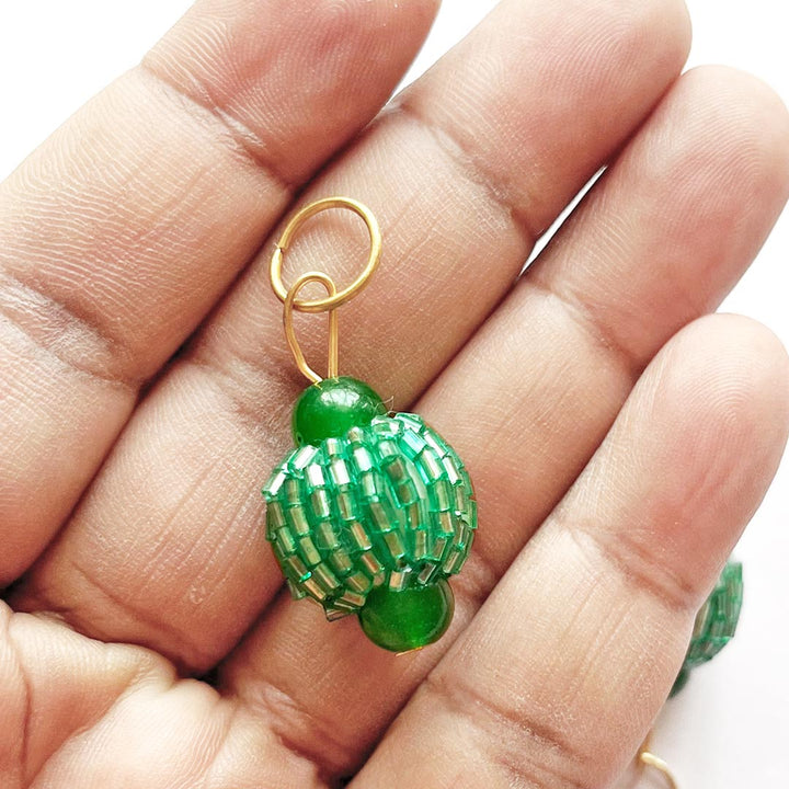 Katdana Ball Tassels Set Of 5 For Saree Pallu, Dress, Jewelery, Decorative Items, DIY Art Craft