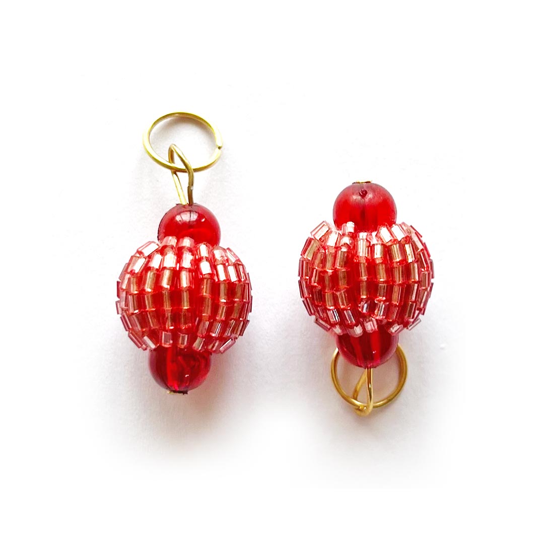 Katdana Ball Tassels Set Of 5 For Saree Pallu, Dress, Jewelery, Decorative Items, DIY Art Craft