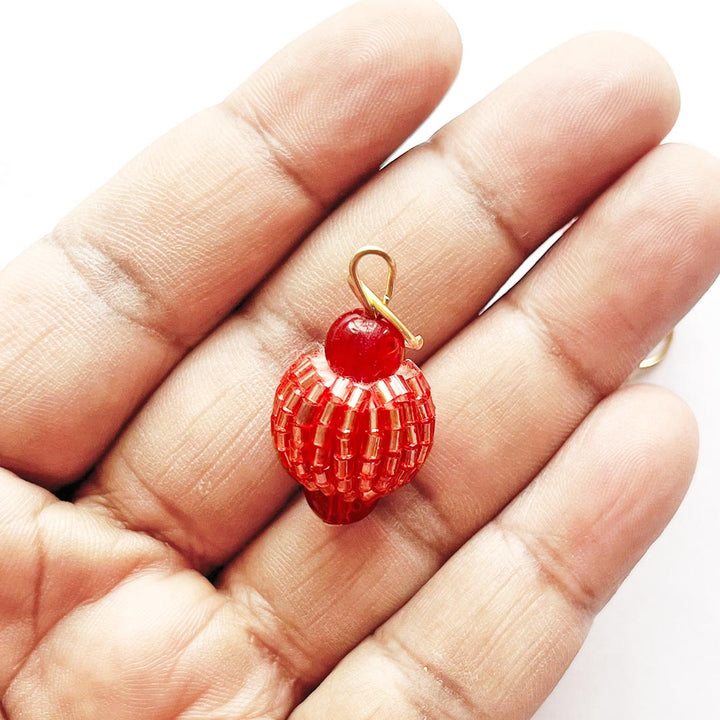 Katdana Ball Tassels Set Of 5 For Saree Pallu, Dress, Jewelery, Decorative Items, DIY Art Craft