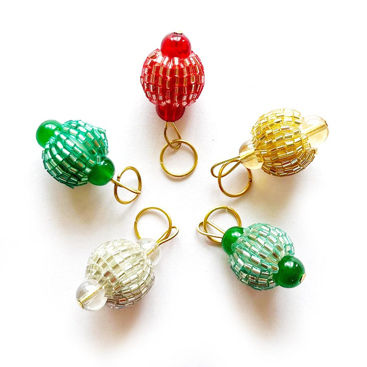 Katdana Ball Tassels Set Of 5 For Saree Pallu, Dress, Jewelery, Decorative Items, DIY Art Craft