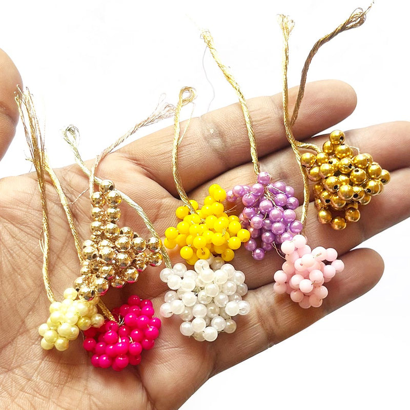 Small Beads Hanging/Tassels Pack Of 20 For Diy art & Craft Decorations