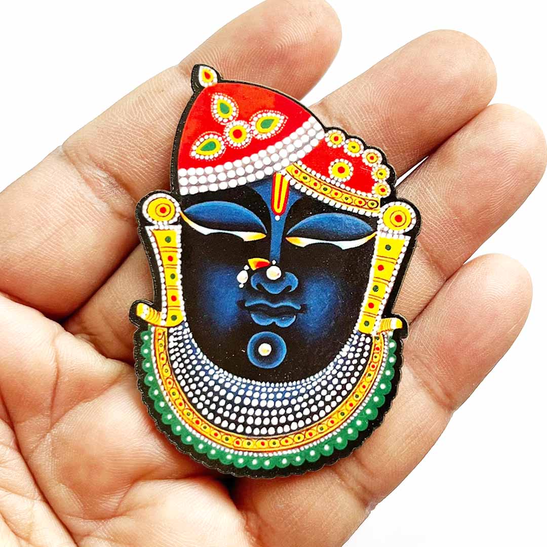 shreenathji Face Cutout Pack of 10 For Wall Hanging Decoration | Diwali Decoration | Temple, Main Door Entrance