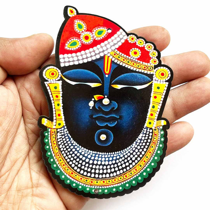 shreenathji Face Cutout Pack of 10 For Wall Hanging Decoration | Diwali Decoration | Temple, Main Door Entrance