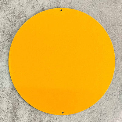 8 Inch Yellow Color Velvet Plates For DIY