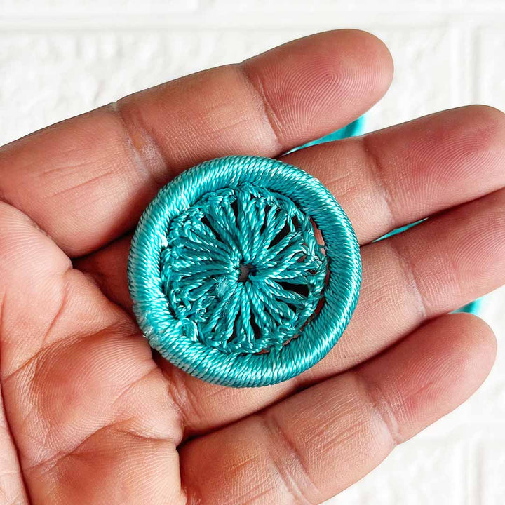 1 Inch Crochet Weaving Ring Set of 10 | Perfect for Wedding & Festive Decoration, DIY Art & Crafts