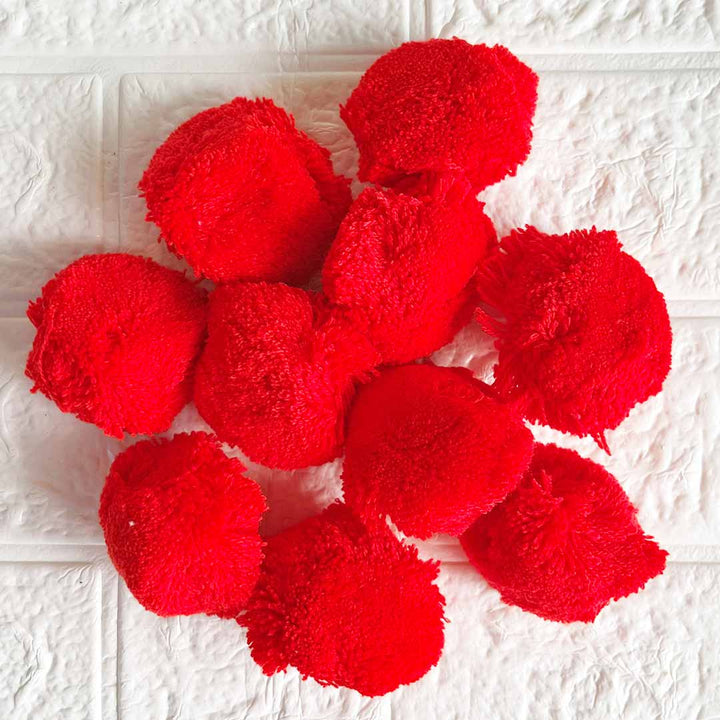 Big Size Pom Pom Pack Of 20 | 3cm