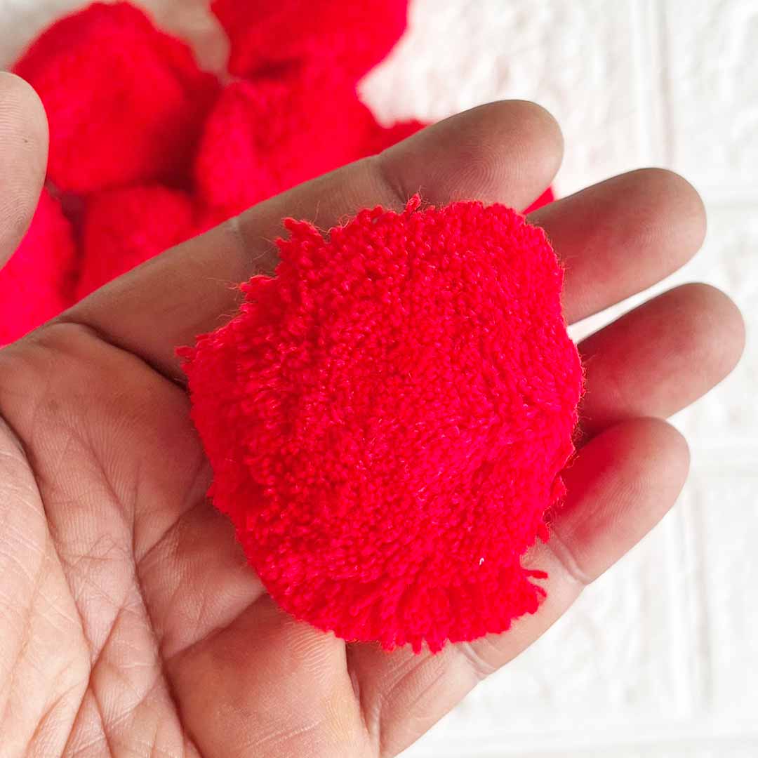 Big Size Pom Pom Pack Of 20 | 3cm