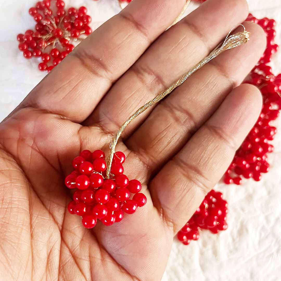 Small Beads Hanging/Tassels Pack Of 20 For Diy art & Craft Decorations