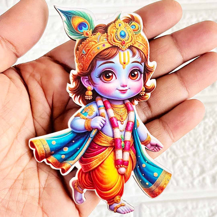 Kanha ji D2 Cutout Pack of 10 For Wall Hanging Decoration | Diwali Decoration | Temple, Main Door Entrance