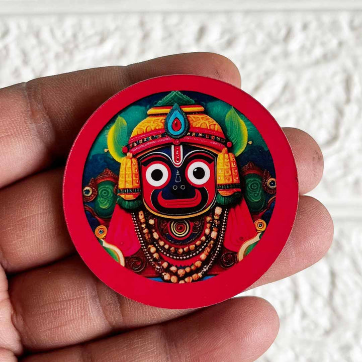 Lord Jagannath Face Cutout D3 Pack of 10 For Wall Hanging Decoration | Diwali Decoration | Temple, Main Door Entrance