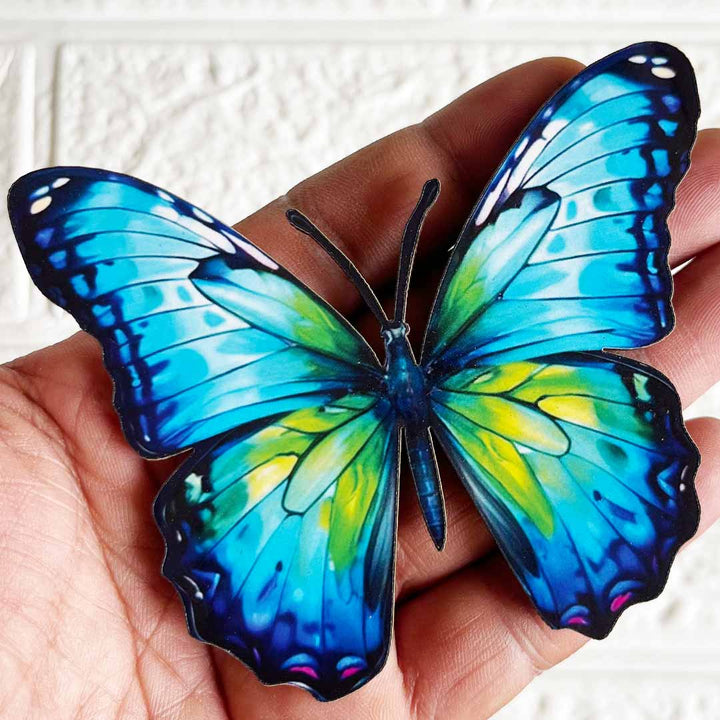 Butterfly Cutout D2 Pack of 10 For Home Decoration | Diwali Decoration | Temple, Main Door Entrance