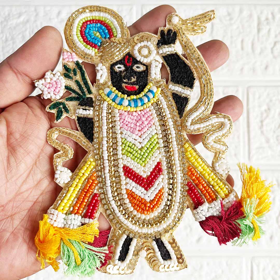 Designer Applique Patch for Ethnic Wear, Craft Decoration & Festive DIY Art