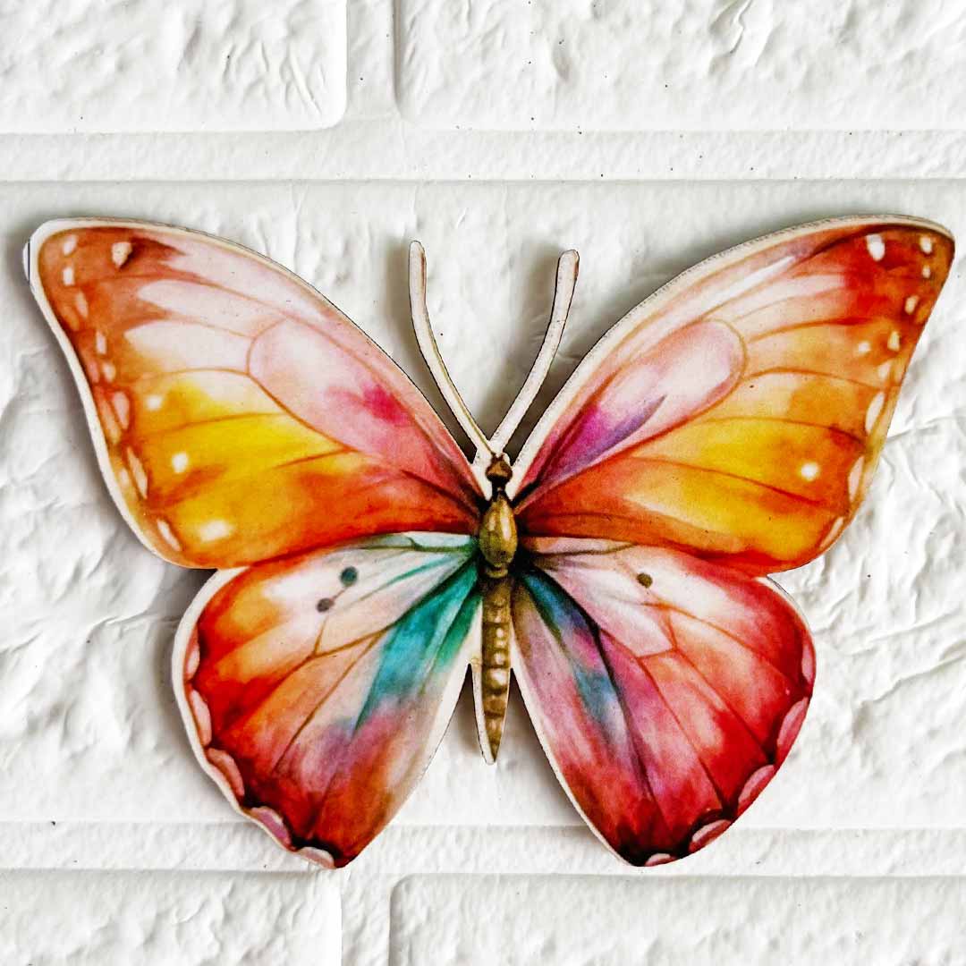 Butterfly Cutout D4 Pack of 10 For Home Decoration | Diwali Decoration | Temple, Main Door Entrance