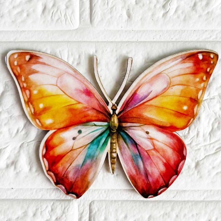 Butterfly Cutout D4 Pack of 10 For Home Decoration | Diwali Decoration | Temple, Main Door Entrance
