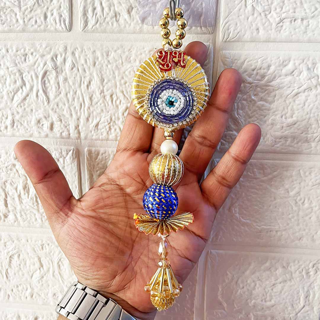 Shubh Labh Door Entrance Decoration Hanging Pair D8 for festive decor