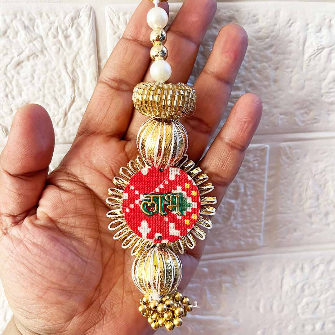 Shubh Labh Door Entrance Decoration Hanging Pair D11 for festive decor
