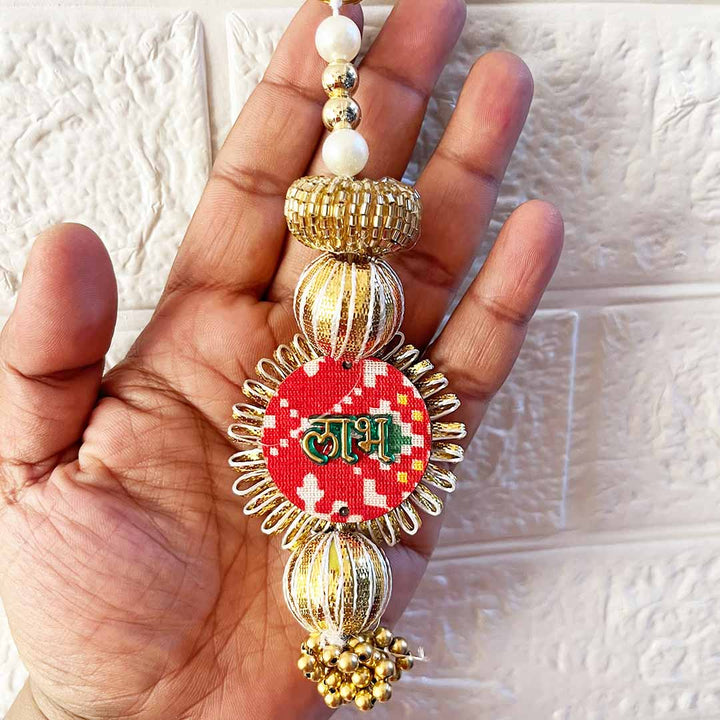 Shubh Labh Door Entrance Decoration Hanging Pair D11 for festive decor