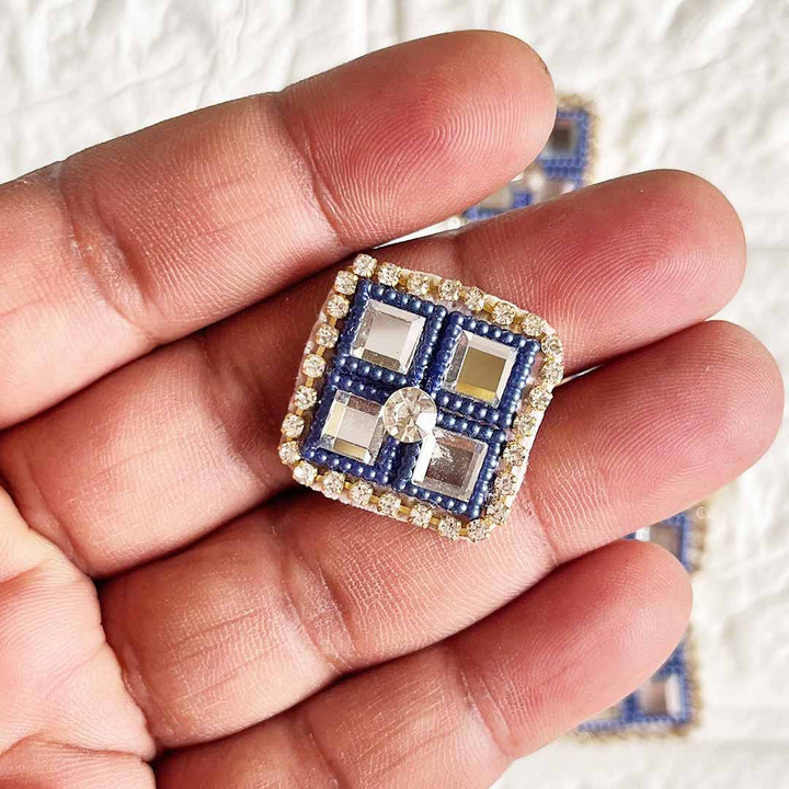 Square Patch Pack Of 10 For God necklace decoration