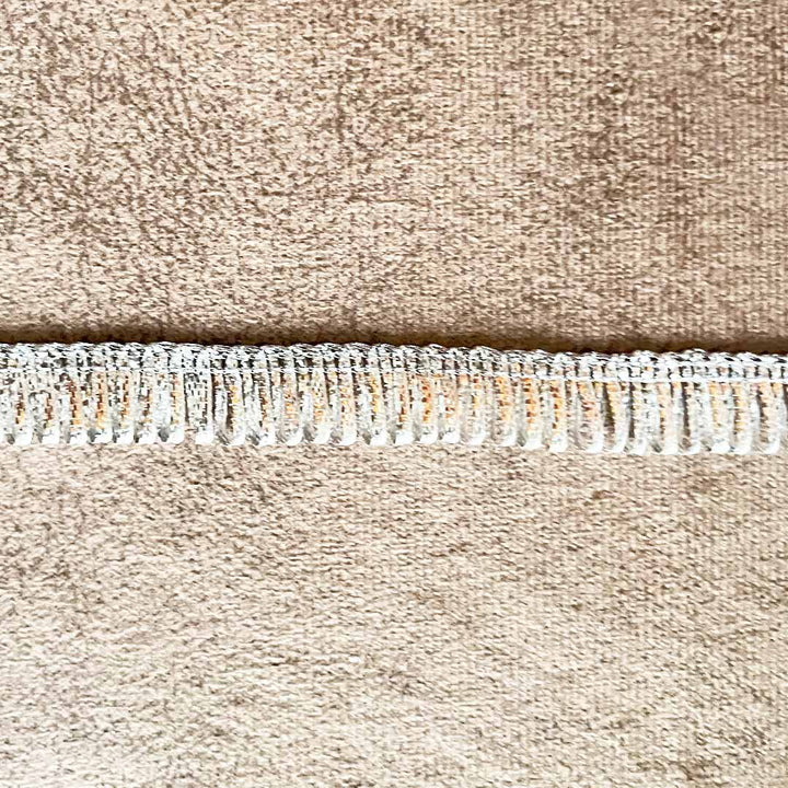 Silver Gota Frill Lace & Border ( 9mtr )