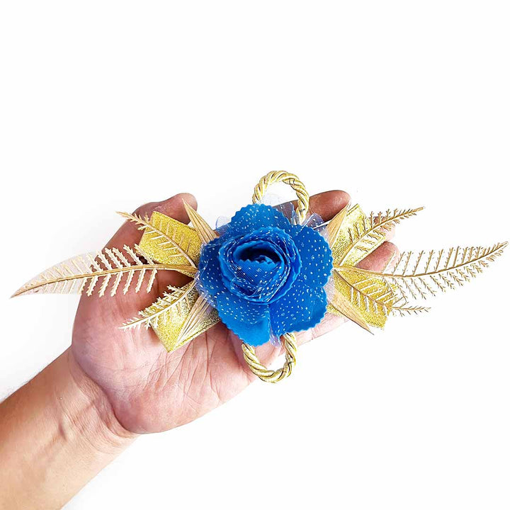 Foam Rose Bunch pack of 6 for Trousseau Packing, Ready to use Flower Brooch Hamper for Decoration