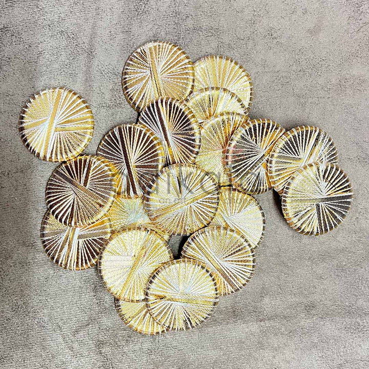 Golden Gota Plate Pack Of 20