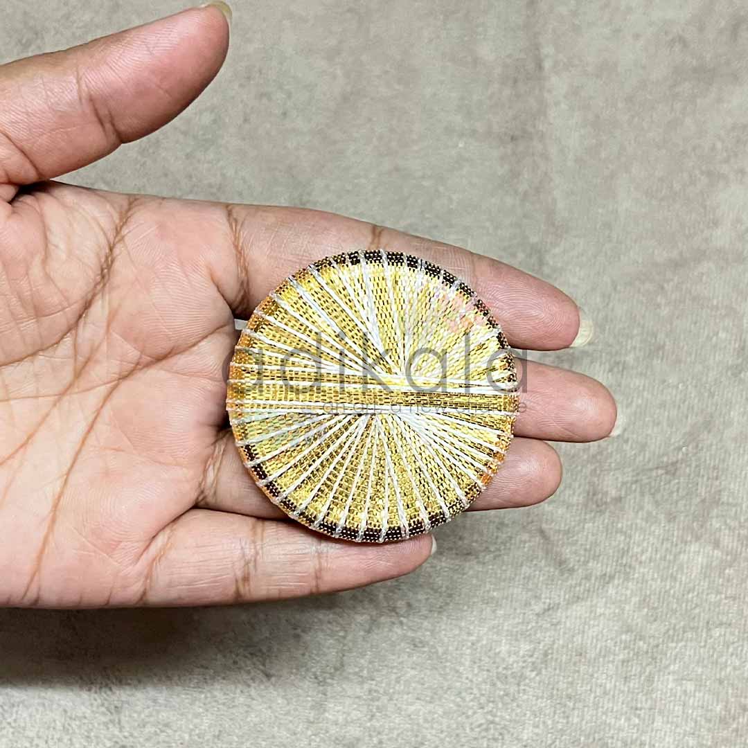 Golden Gota Plate Pack Of 20