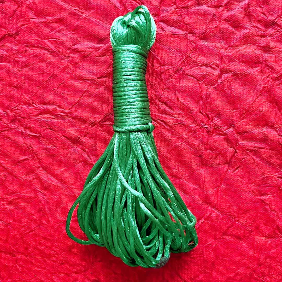 Green Color Malai Dori- 20 meter