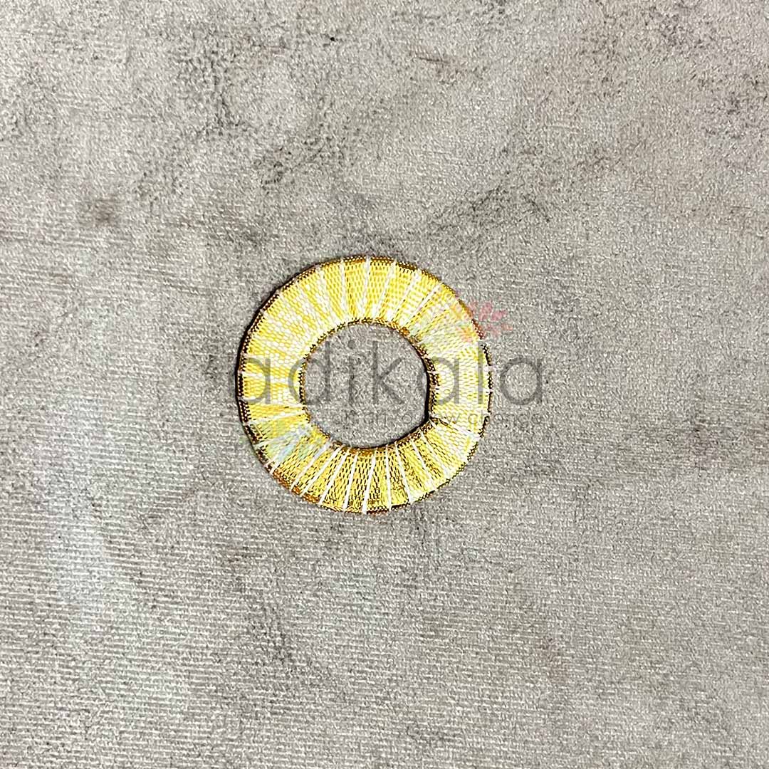 Golden Gota Ring Plate Pack Of 20