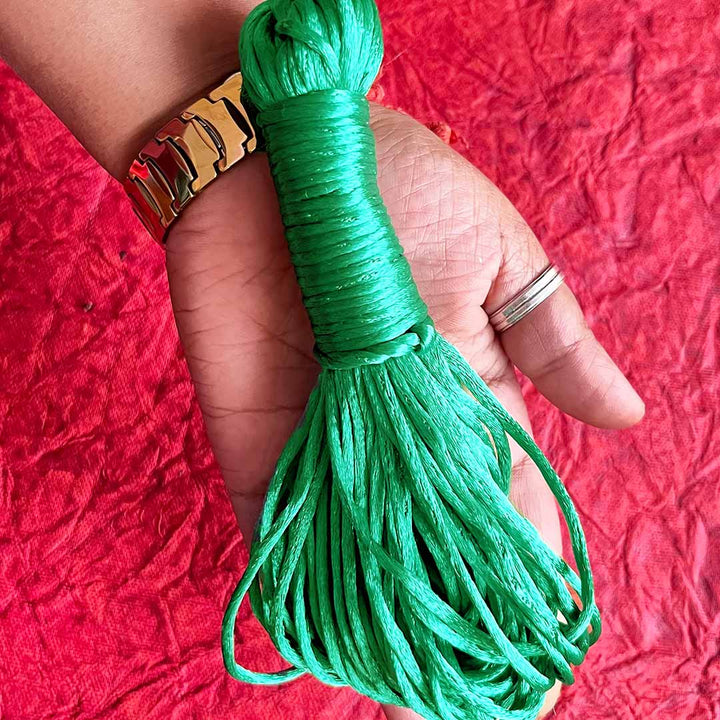 Green Color Malai Dori- 20 meter