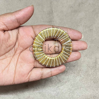 Golden Gota Ring Plate Pack Of 20