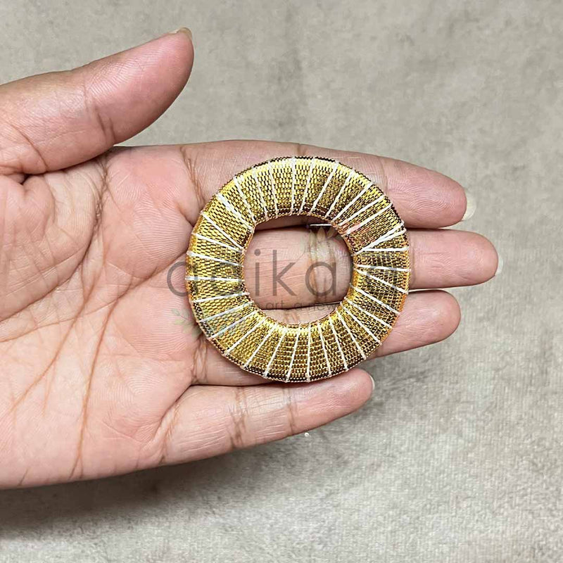 Golden Gota Ring Plate Pack Of 20