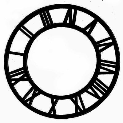 Acrylic Clock Dial Roman Numbers Set Of 6