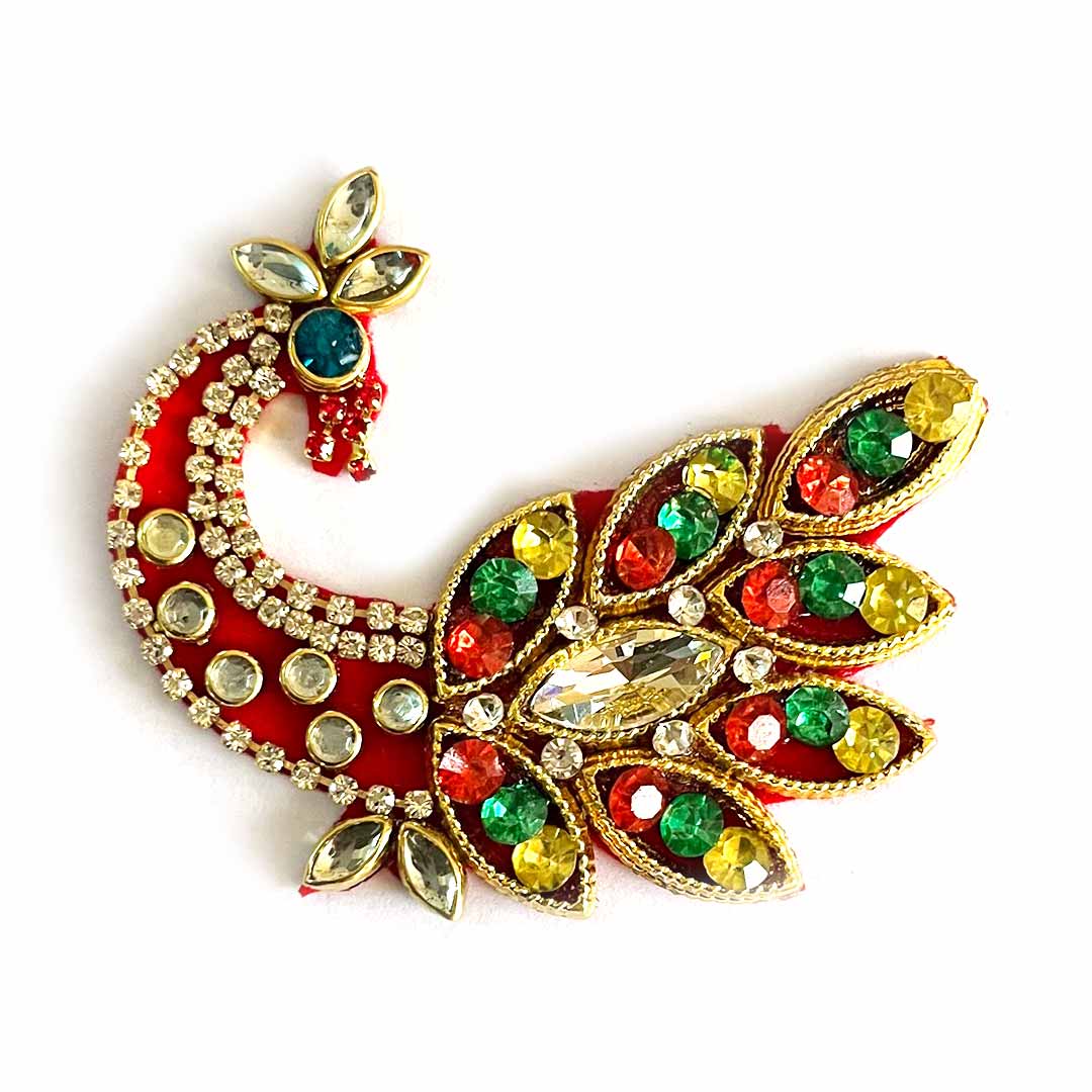 Peacock Booti Pack Of 10 Design_2
