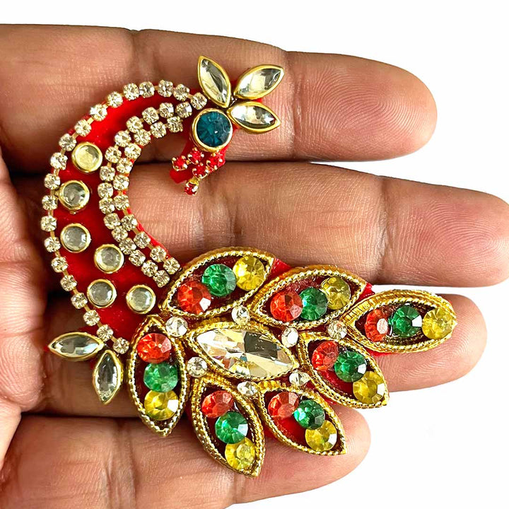 Peacock Booti Pack Of 10 Design_2