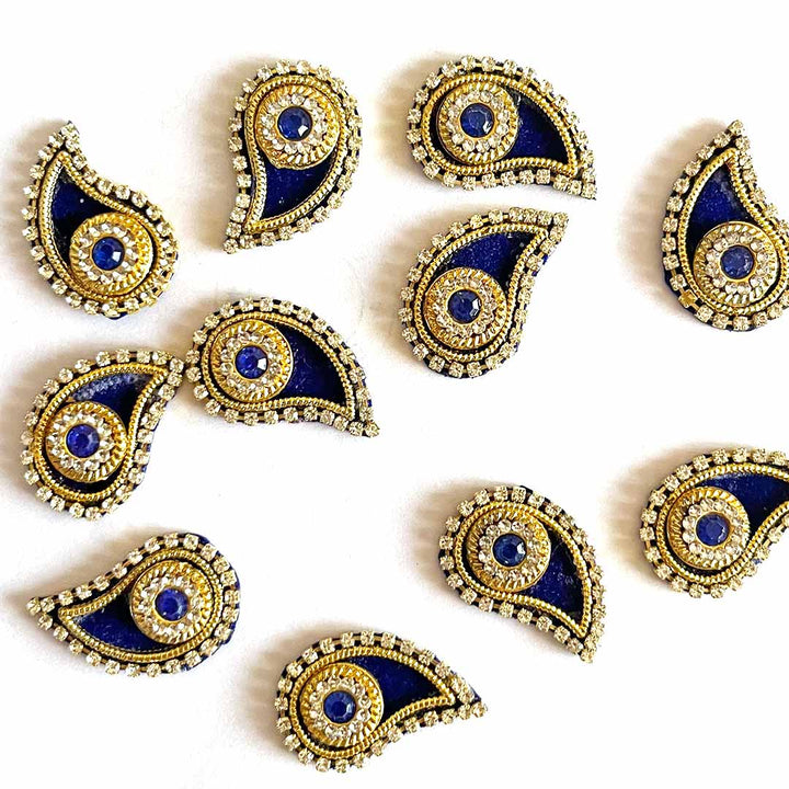 Blue Pink Color Booti | Decoration Booti | women | jewellry | decor | home decoration | pichwai | welcome | padharosa | ramramsa | doorwell | premarked mdf | design | crochet | beads | art | craft | indianart