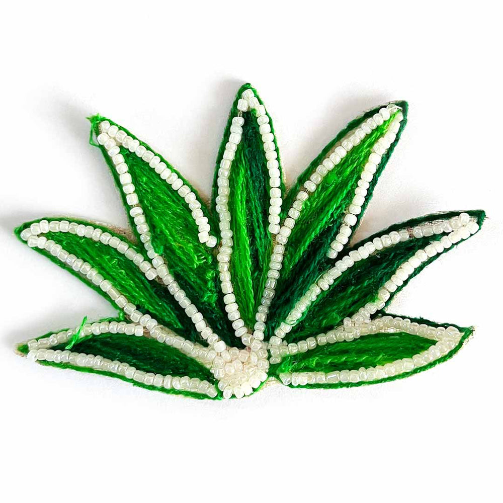 Green Color Woolen Lotus | Woolen Lotus | Lotus Design Booti | Decoration Craft | Hobby Craft | Festival | Craft Shop Near Me | Adikala Craft Store | Adikala