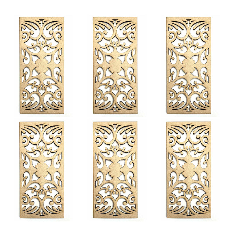 Abstract Pattern | Tealigjht Plater | Plater Pack | Craft | Art | Decoration | Hobby Craft | Hobby India | Art & Decoration | Mdf | MDF Cutouts | Laser Cutting Design | Adikala Craft