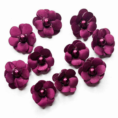 Wine Color Small Size Flower Set Of 20 |  Wine color Flower | Flowers | Adikala craft Store | Art Craft | Collection
